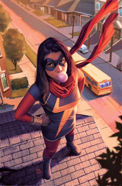 This Portrait of Ms Marvel is Problematic